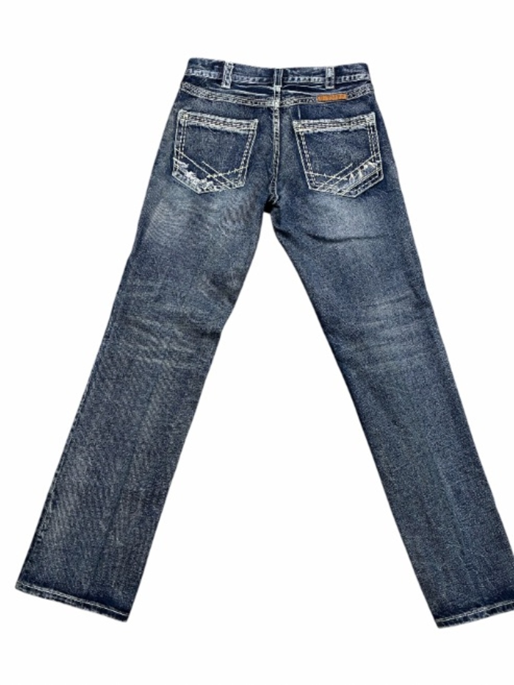 B. Tuff Torque Bootcut Jeans Mens 31x34 Medium Wash Western Cowboy Like New - Picture 3 of 13